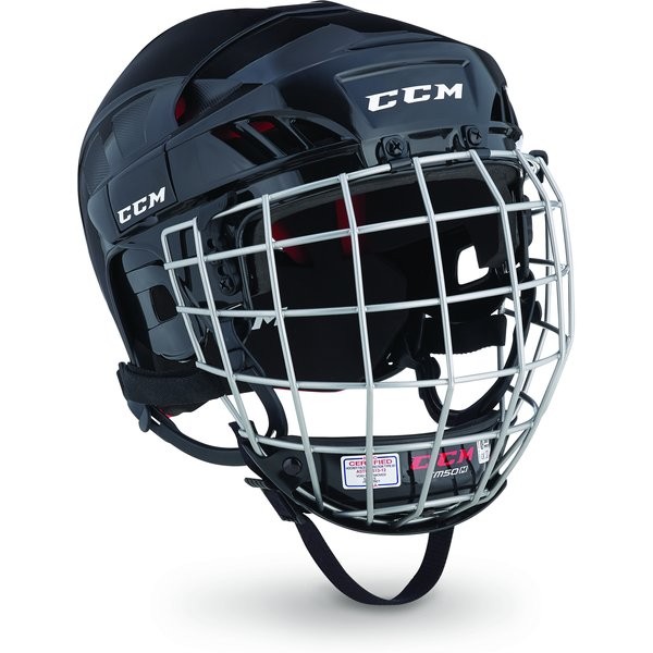 CCM HTC 50 Helm m. Gitter Senior / Junior / Youth XS