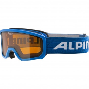 Alpina Skibrille Scarabeo Junior blau - 7 bis 11 jährig cirka