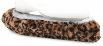 Fuzzy Kunstlaufschoner - Leopard Grösse L/XL