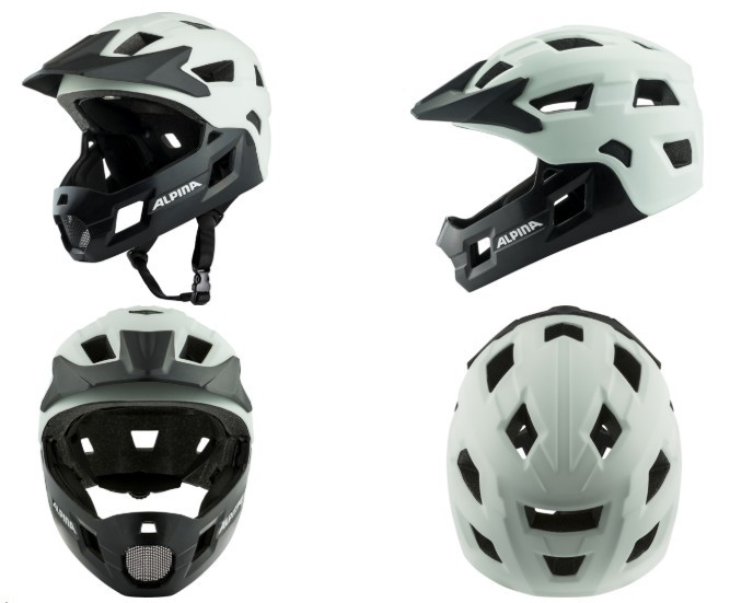 Rupi Bikehelm Kids für Kopfumfang 50 - 55 cm black camo orange