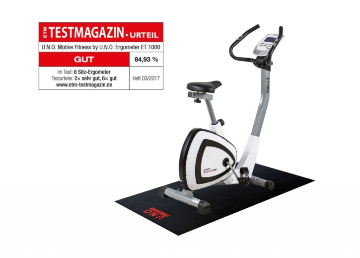 Heimtrainer Motive Fitness ET 1000 schwarz - weiss