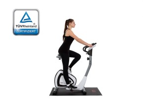 Heimtrainer Motive Fitness HT 400 schwarz - weiss inkl. Schutzmatte